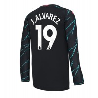 Manchester City Julian Alvarez #19 Tredje Tröja 2023-24 Långärmad